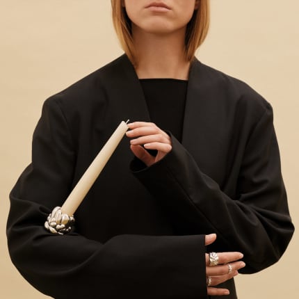 クリストフル　マルメゾン　シュガートング Silver-Plated Sugar Tongs Malmaison | Christofle USA